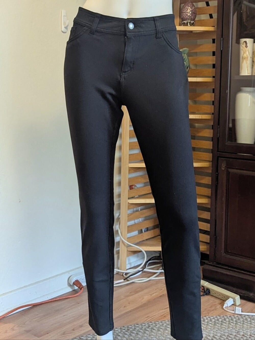 Faded Glory Slim Fit Black Jeans
